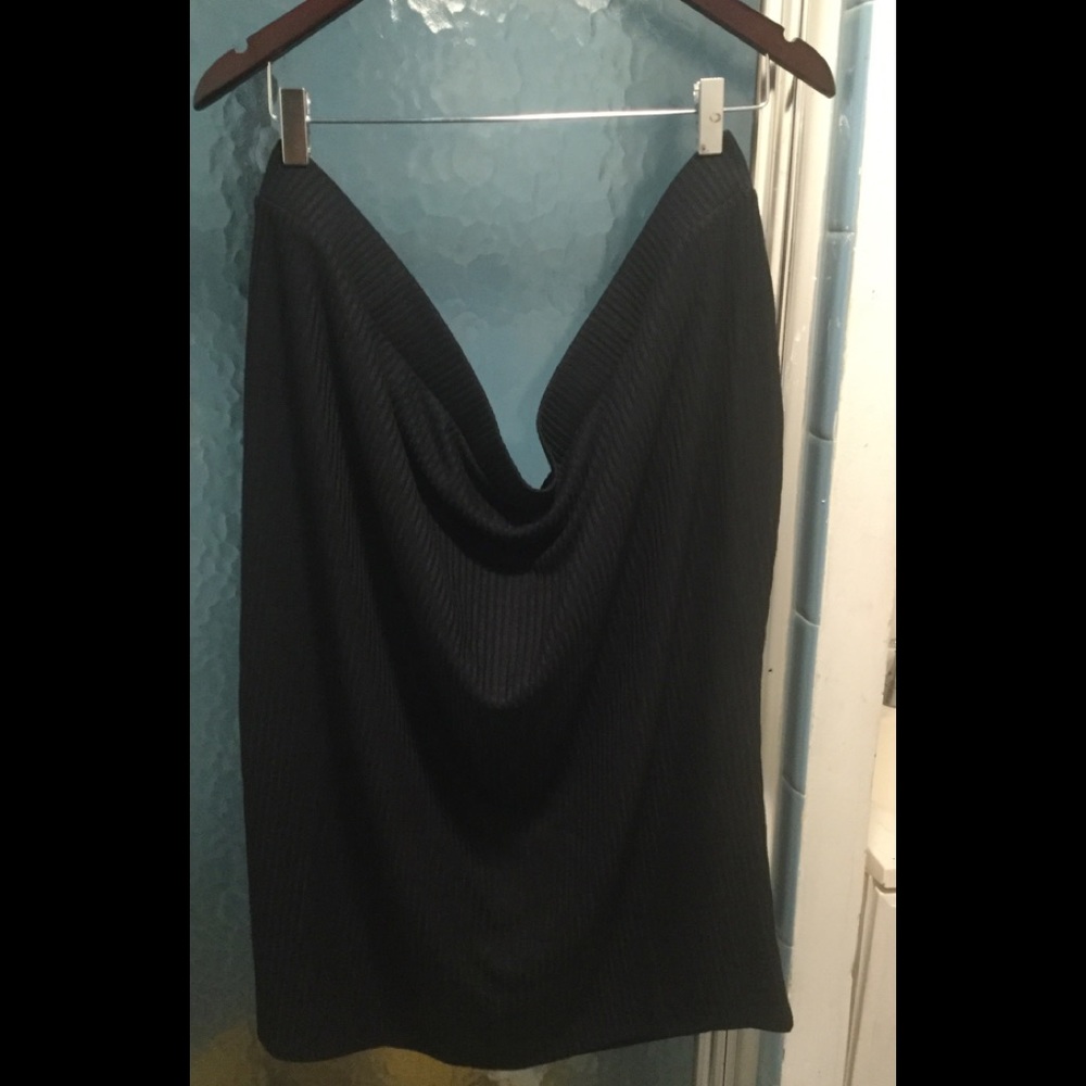 Ava & Viv Black Plus Size Pencil Skirt Size 4X